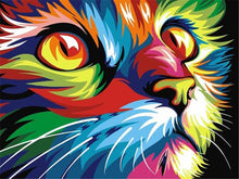Load image into Gallery viewer, AZQSD Paints By Numbers Animals 50x40cm Pictures Oil Painting By Numbers Set Gift Coloring By Numbers Canvas Wall Set