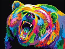 Load image into Gallery viewer, AZQSD Paints By Numbers Animals 50x40cm Pictures Oil Painting By Numbers Set Gift Coloring By Numbers Canvas Wall Set