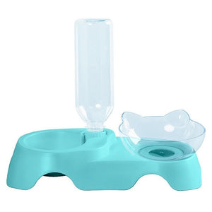 Haustier Katze Schüssel Dual-use-Transparent Schalen Schützen Halswirbel Tilt Mund Trinken Wasser Lebensmittel Lagerung Schüssel Für Hunde katzen